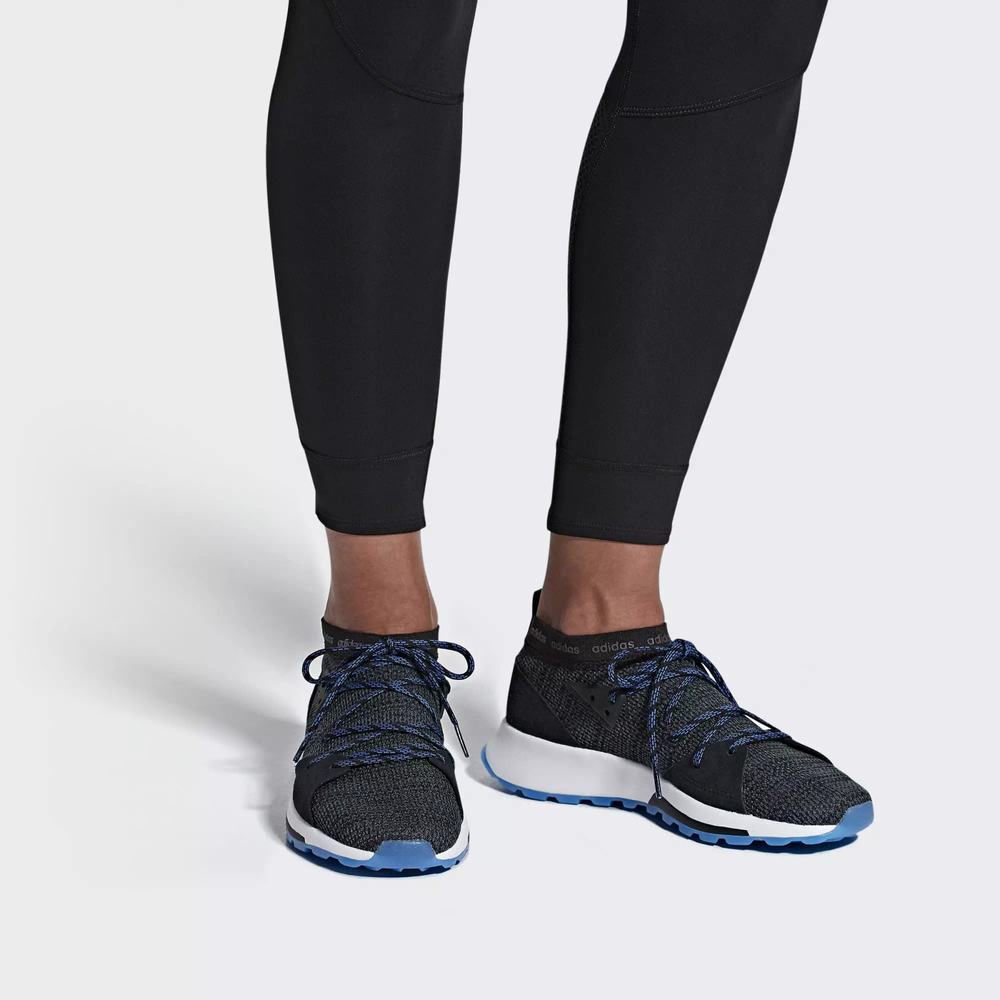 Adidas Quesa Tenis Para Correr Negros Para Mujer (MX-87764)